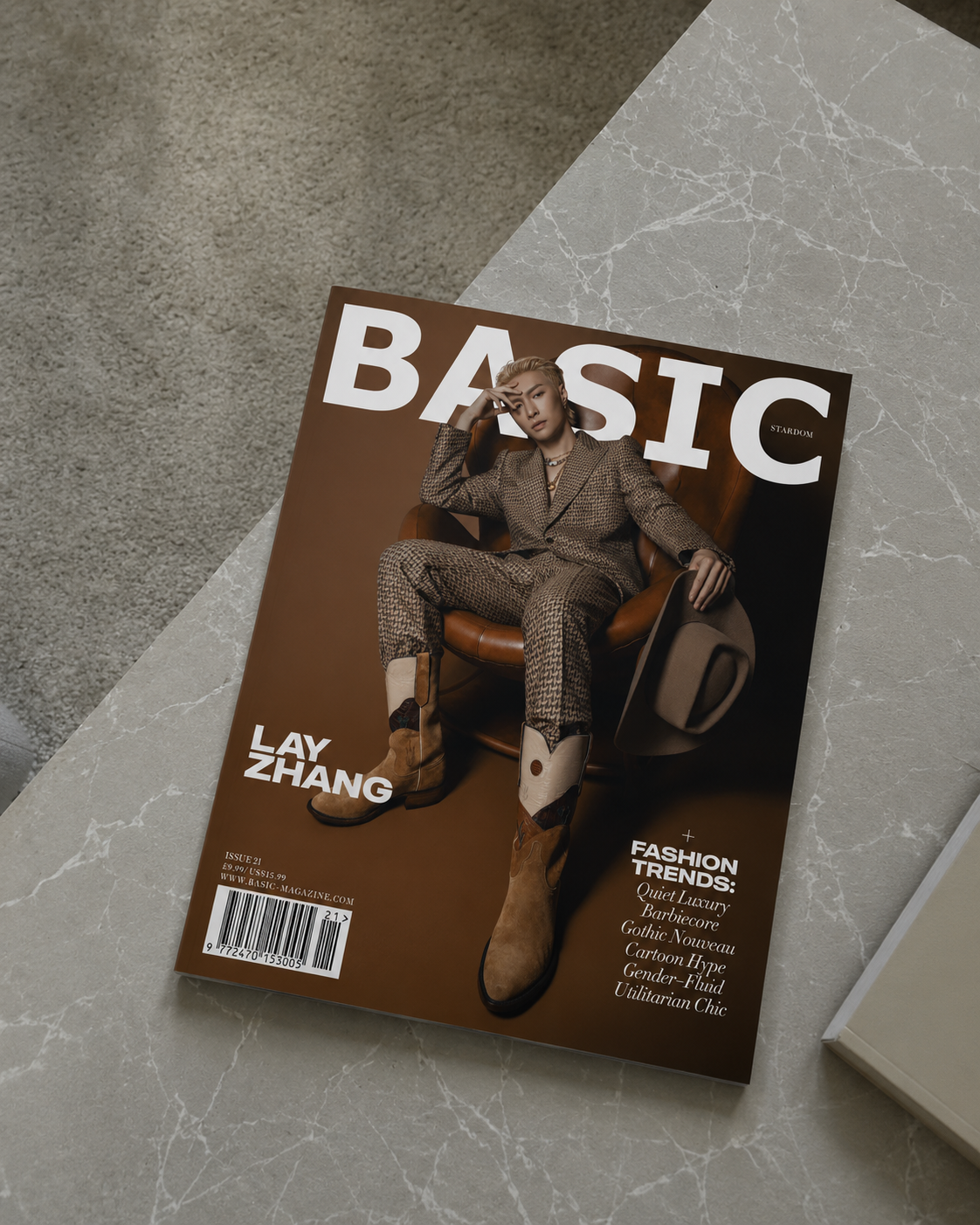 BASIC Cover LAY ZHANG || STARDOM Issue 21