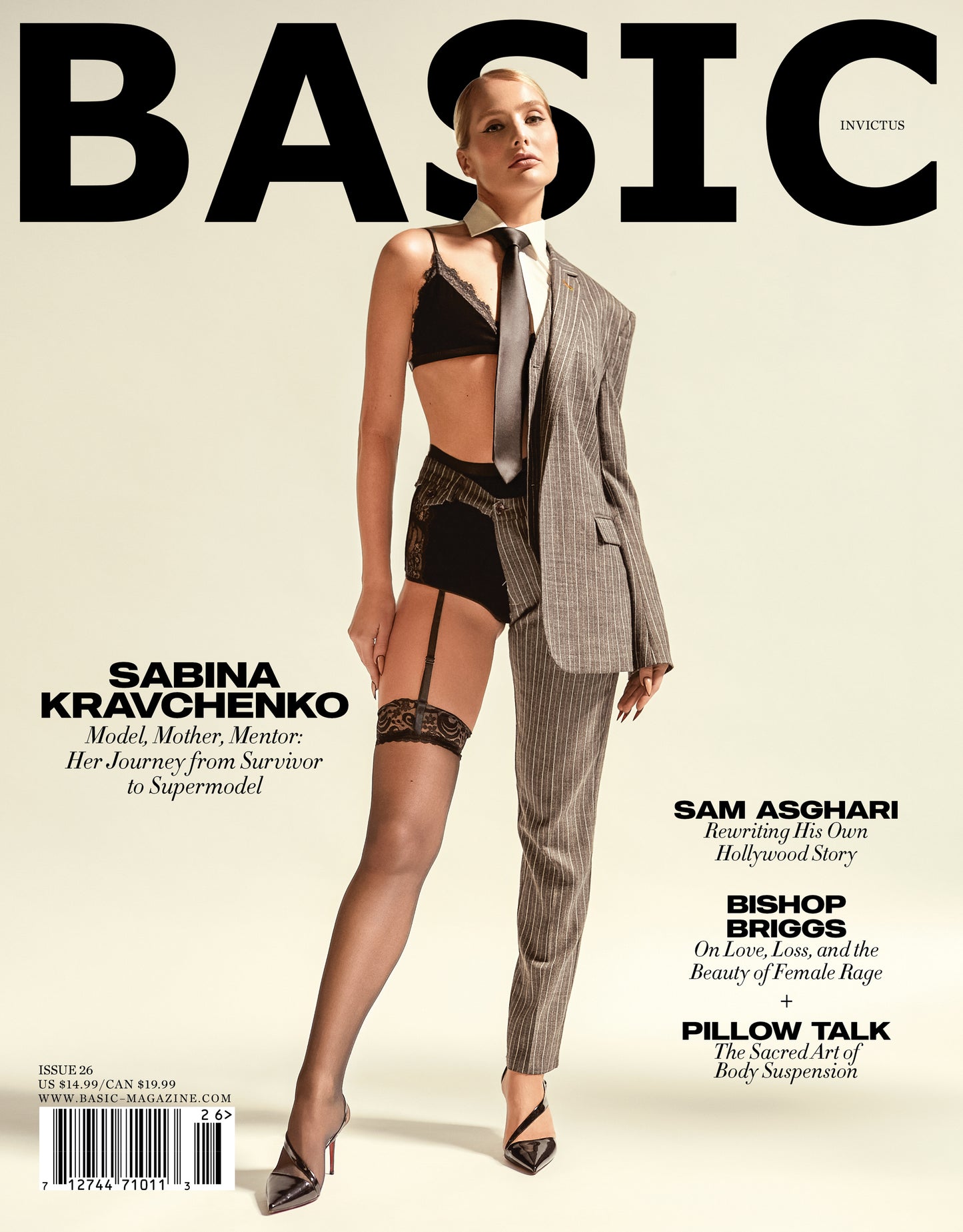 BASIC SABINA KRAVCHENKO Cover || INVICTUS Issue 26