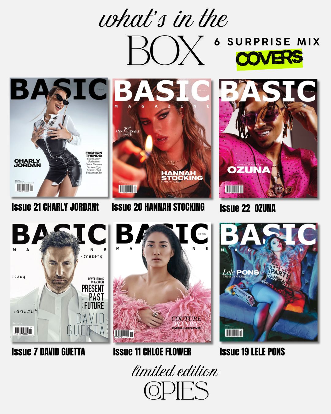 BASIC Mystery Vault I — Surprise Mix #1 (6 Random Collector’s Issues)