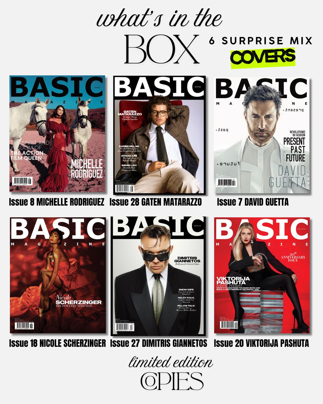 BASIC Mystery Vault II — Surprise Mix #2 (6 Rare Issues)