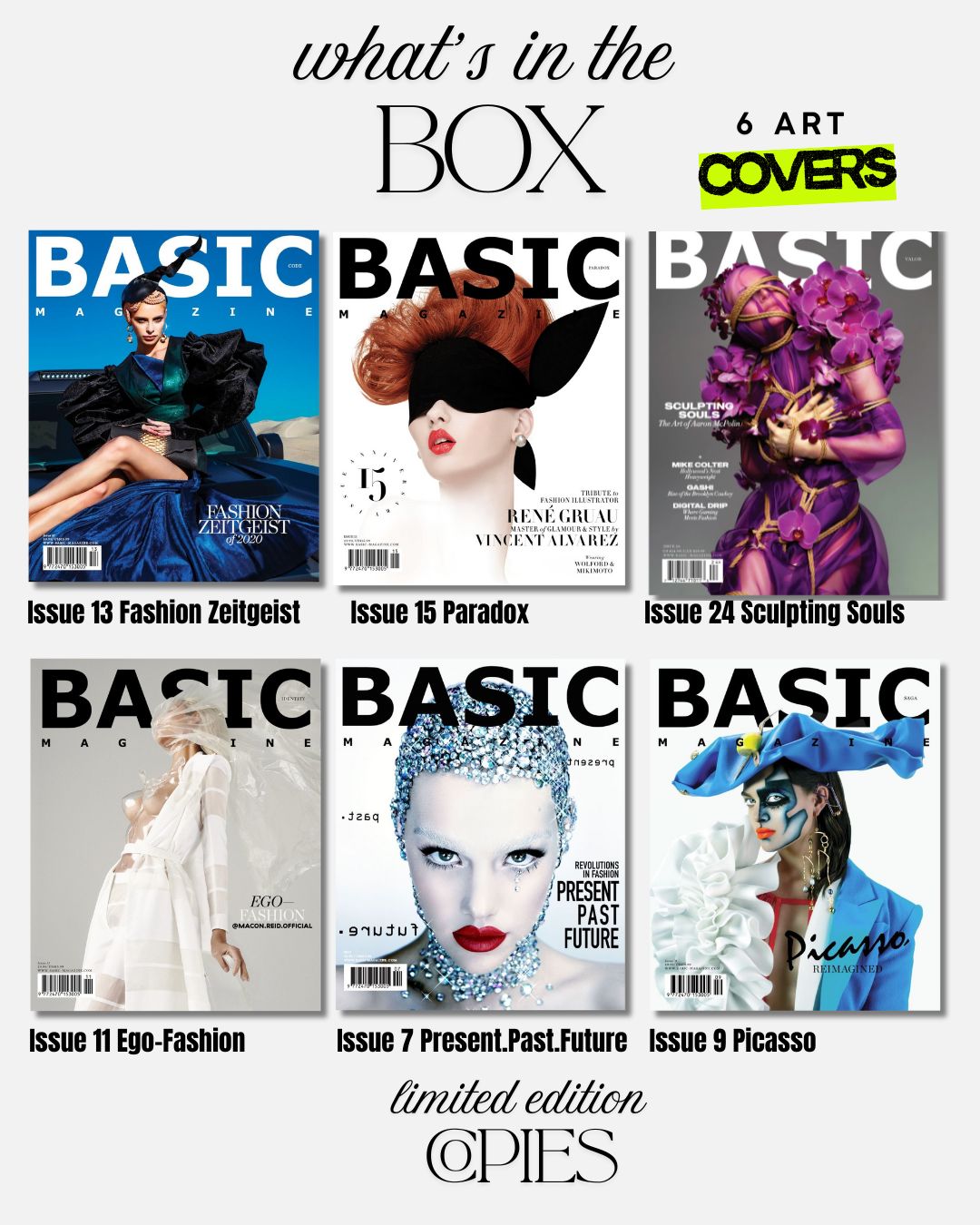 BASIC Magazine Collector’s Set — 6 Limited Edition Issues