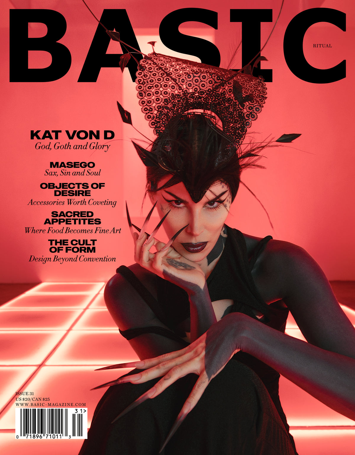Pre-Order BASIC KAT VON D || RITUAL Issue 31
