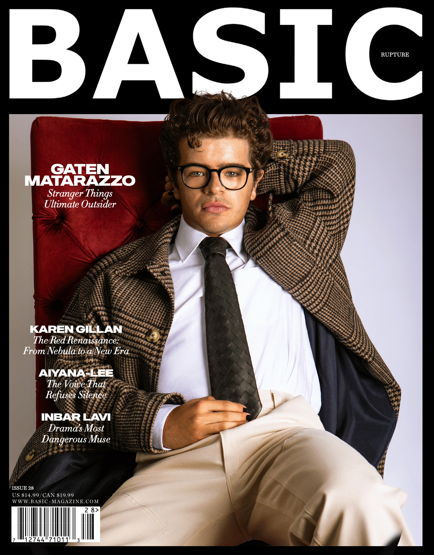 Pre-Order BASIC GATEN MATARAZZO Cover || RUPTURE Issue 28