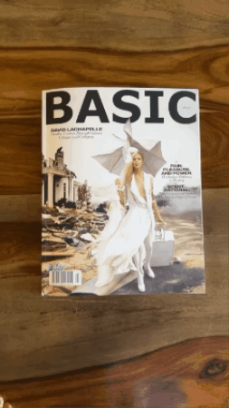 BASIC Cover DAVID LACHAPELLE || LIBIDO Anniversary Issue 23