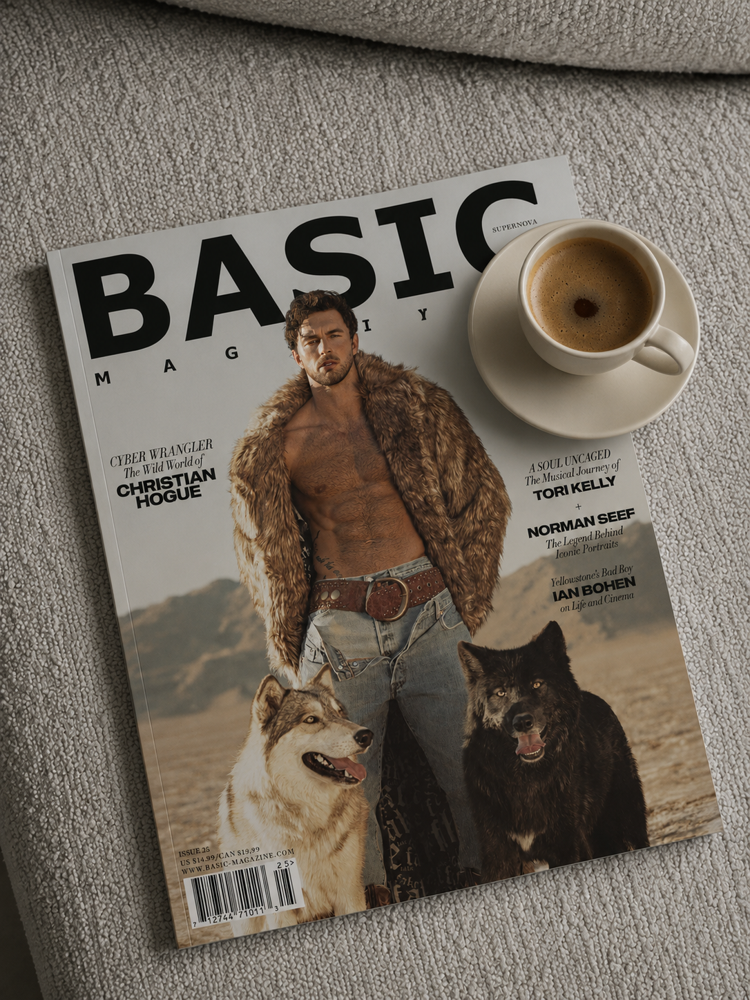 BASIC CHRISTIAN HOGUE Cover || SUPERNOVA Issue 25