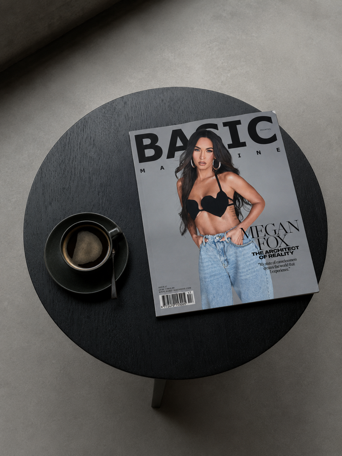 BASIC Megan Fox Cover || STAMINA Issue 17