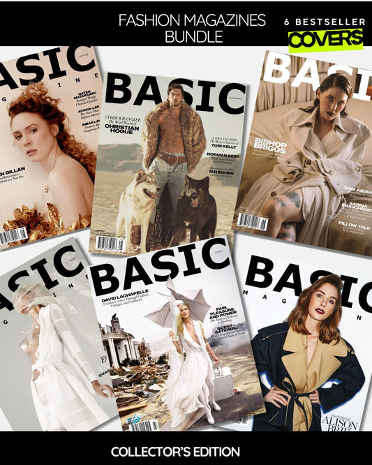 BASIC Bestseller Collection — 6 Most-Loved Covers + Fashion Tote Bag