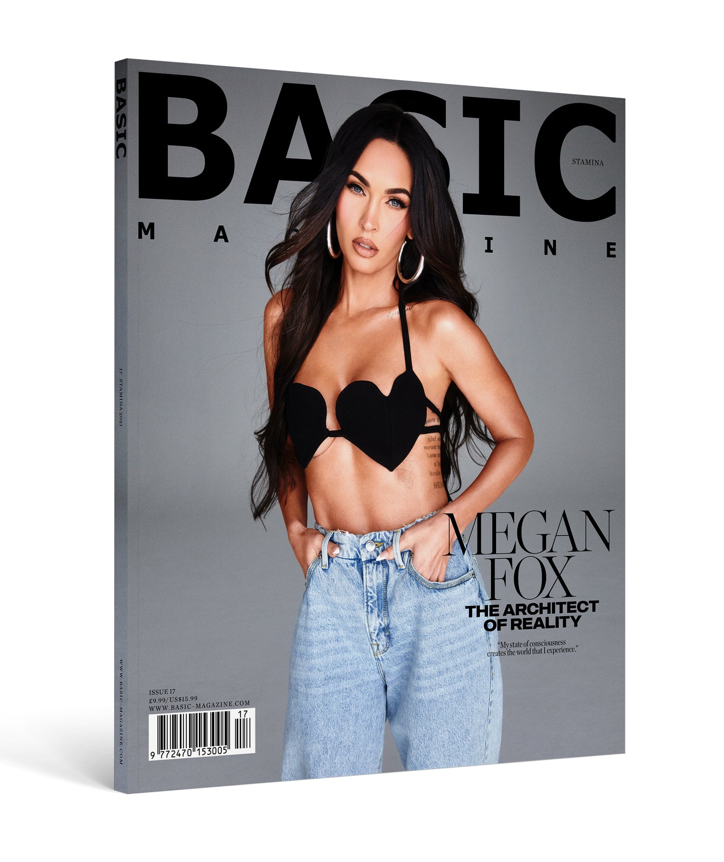 BASIC Megan Fox Cover || STAMINA Issue 17