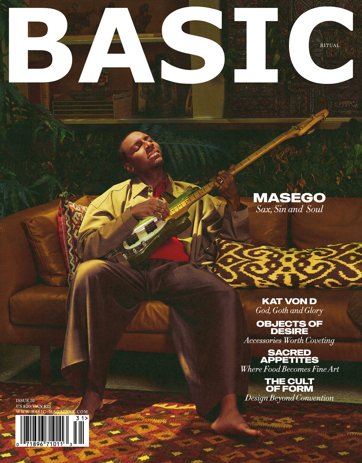 Pre-Order BASIC MASEGO || RITUAL Issue 31