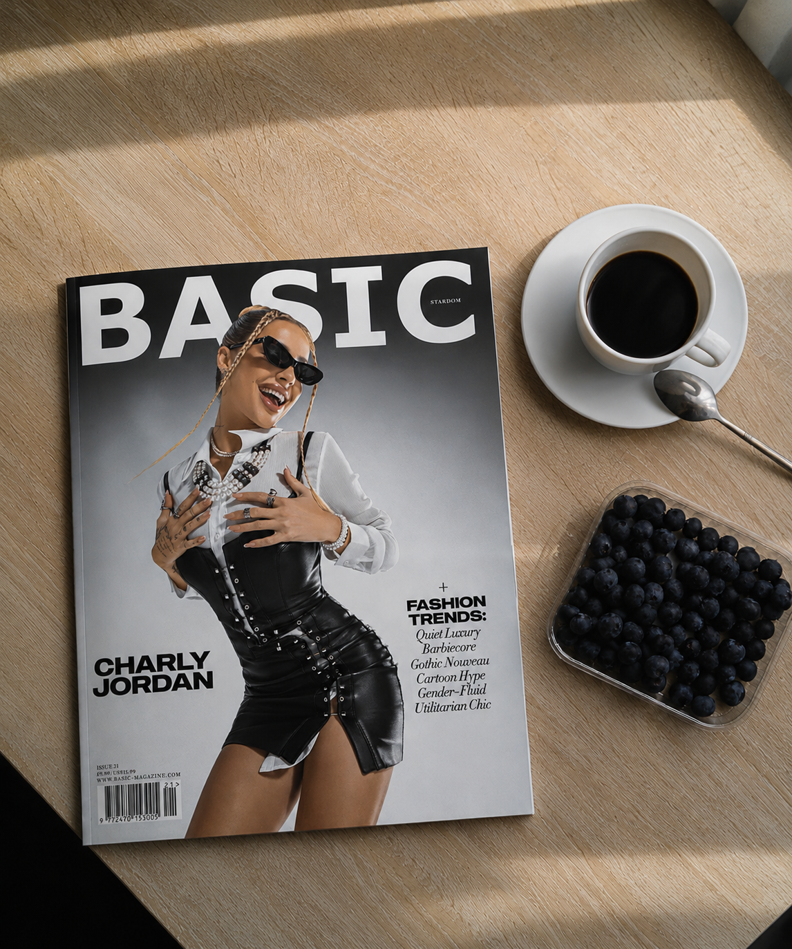 BASIC Cover CHARLY JORDAN || STARDOM Issue 21