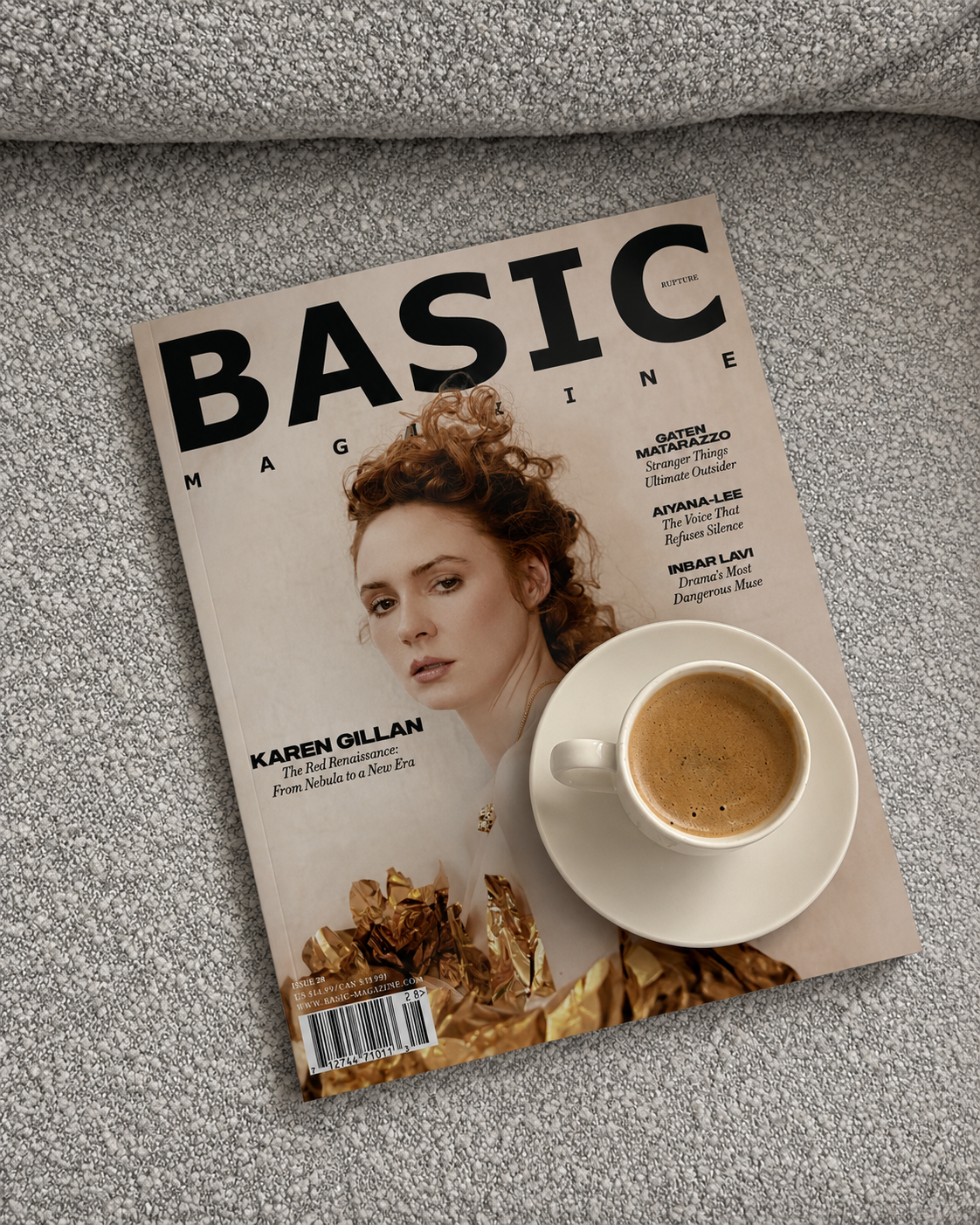 BASIC KAREN GILLAN Cover || RUPTURE Issue 28