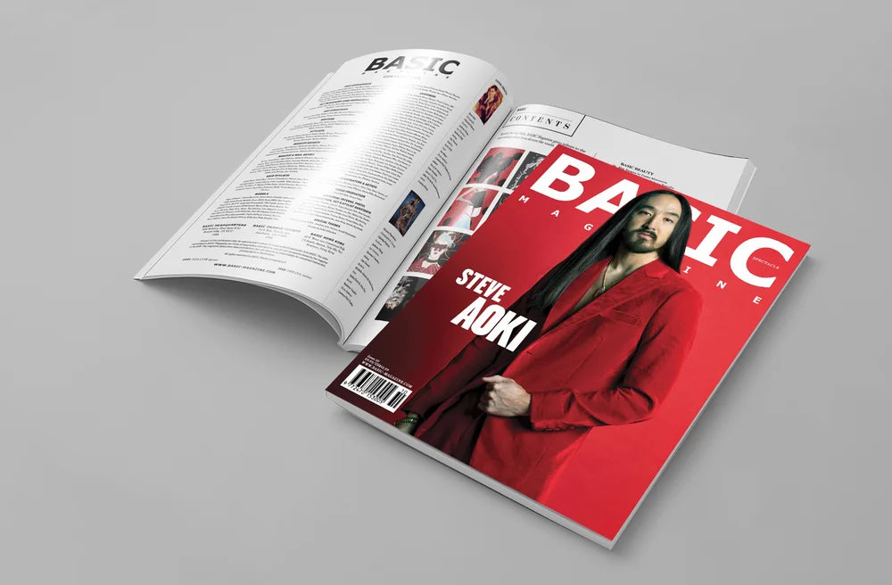 BASIC STEVE AOKI Cover || SPECTACLE Issue 10