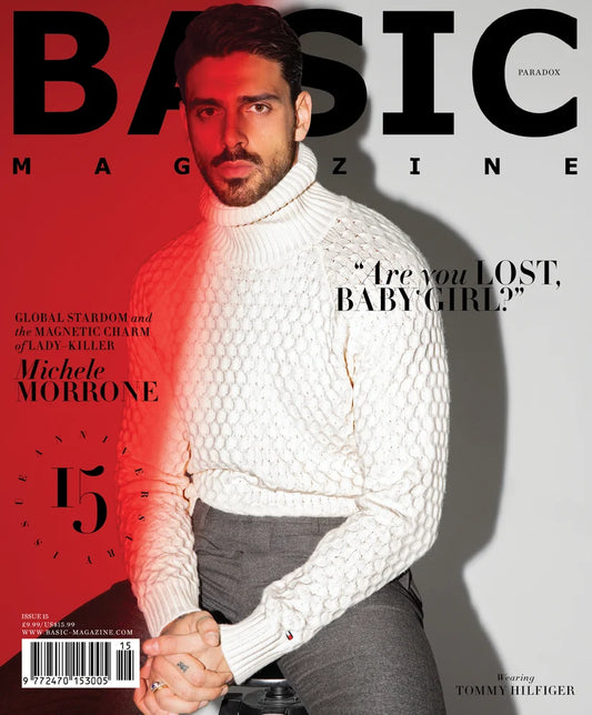 BASIC Michele Morrone Cover || PARADOX Issue 15