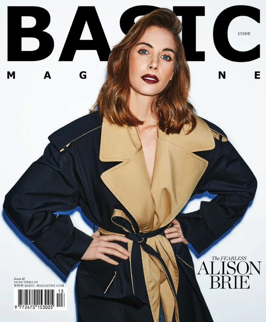 BASIC ALISON BRIE Cover || CODE Issue 13