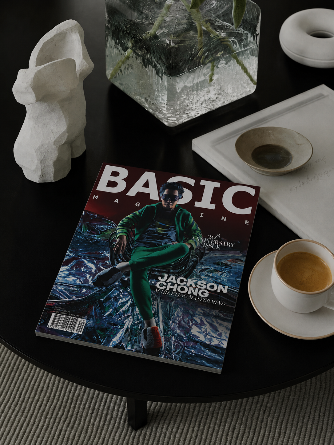 BASIC Cover JACKSON CHONG || INFLUENCE Anniversary Issue 20