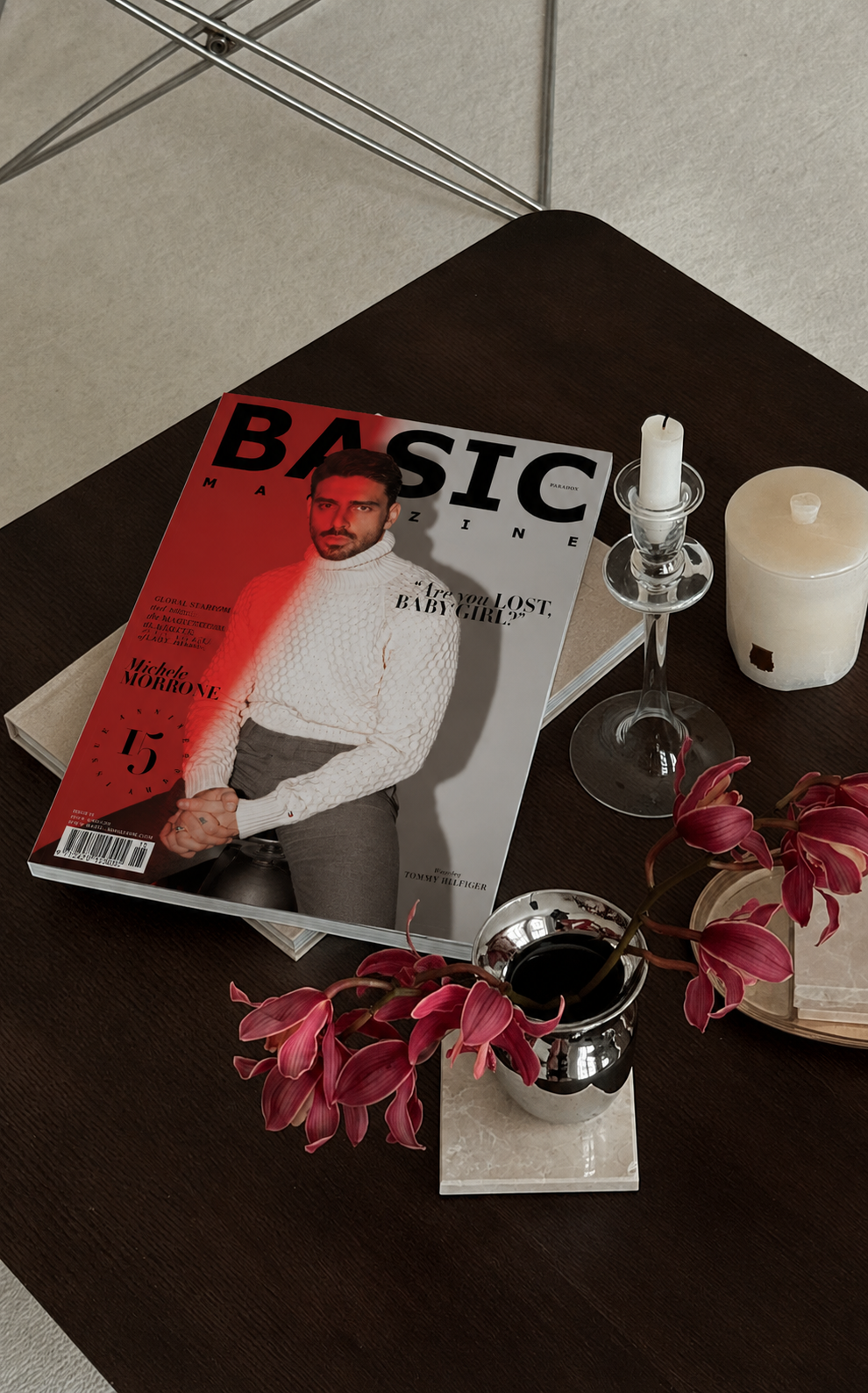 BASIC Michele Morrone Cover || PARADOX Issue 15
