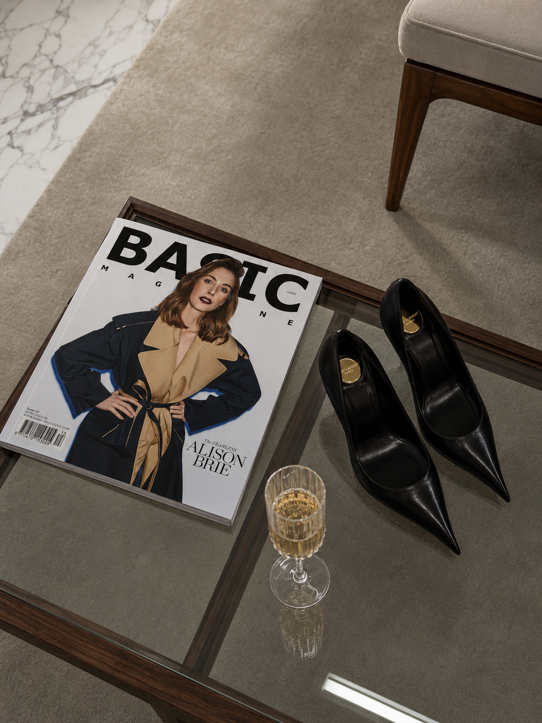 BASIC ALISON BRIE Cover || CODE Issue 13