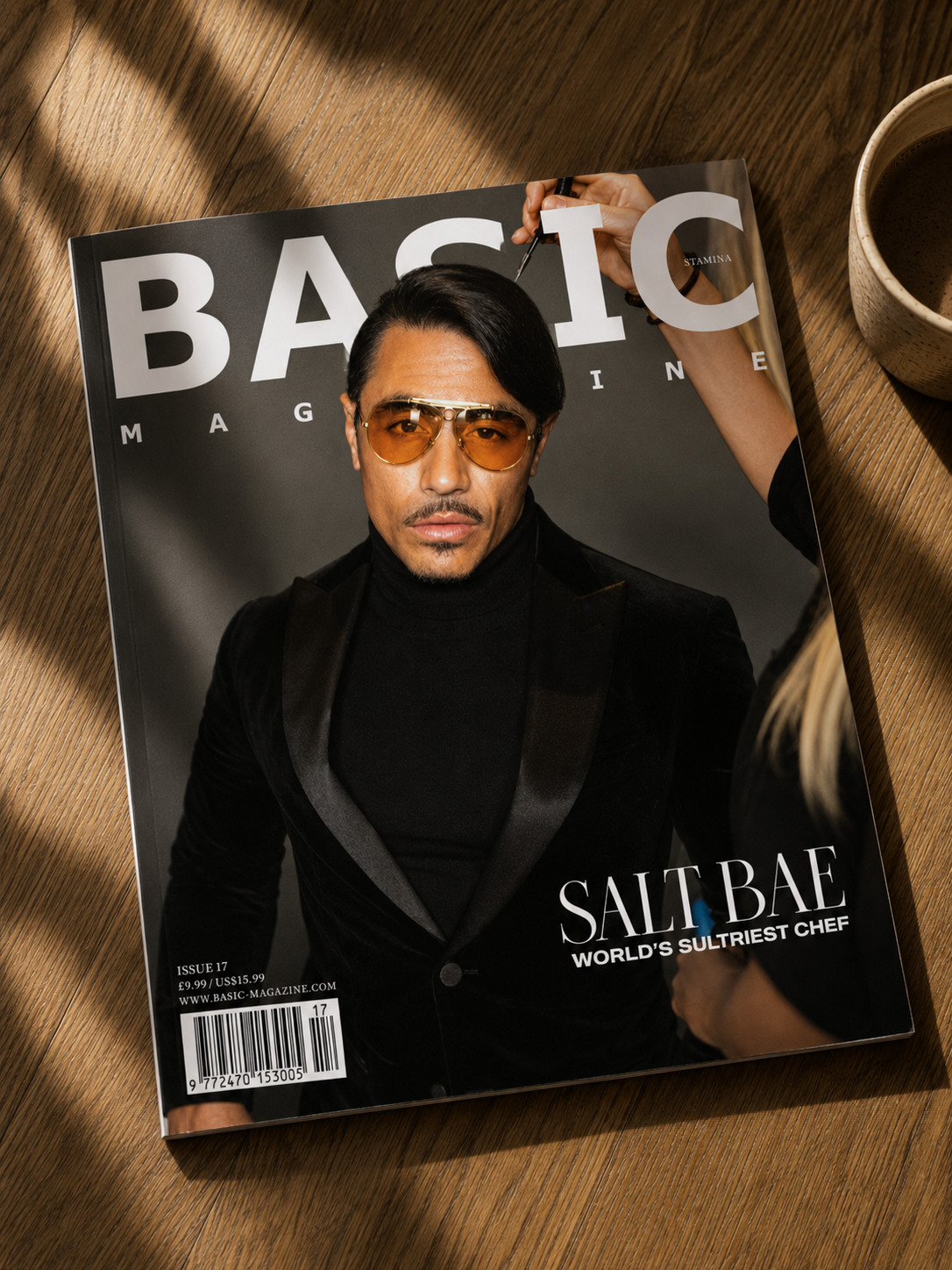 BASIC Salt Bae Cover || STAMINA Issue 17