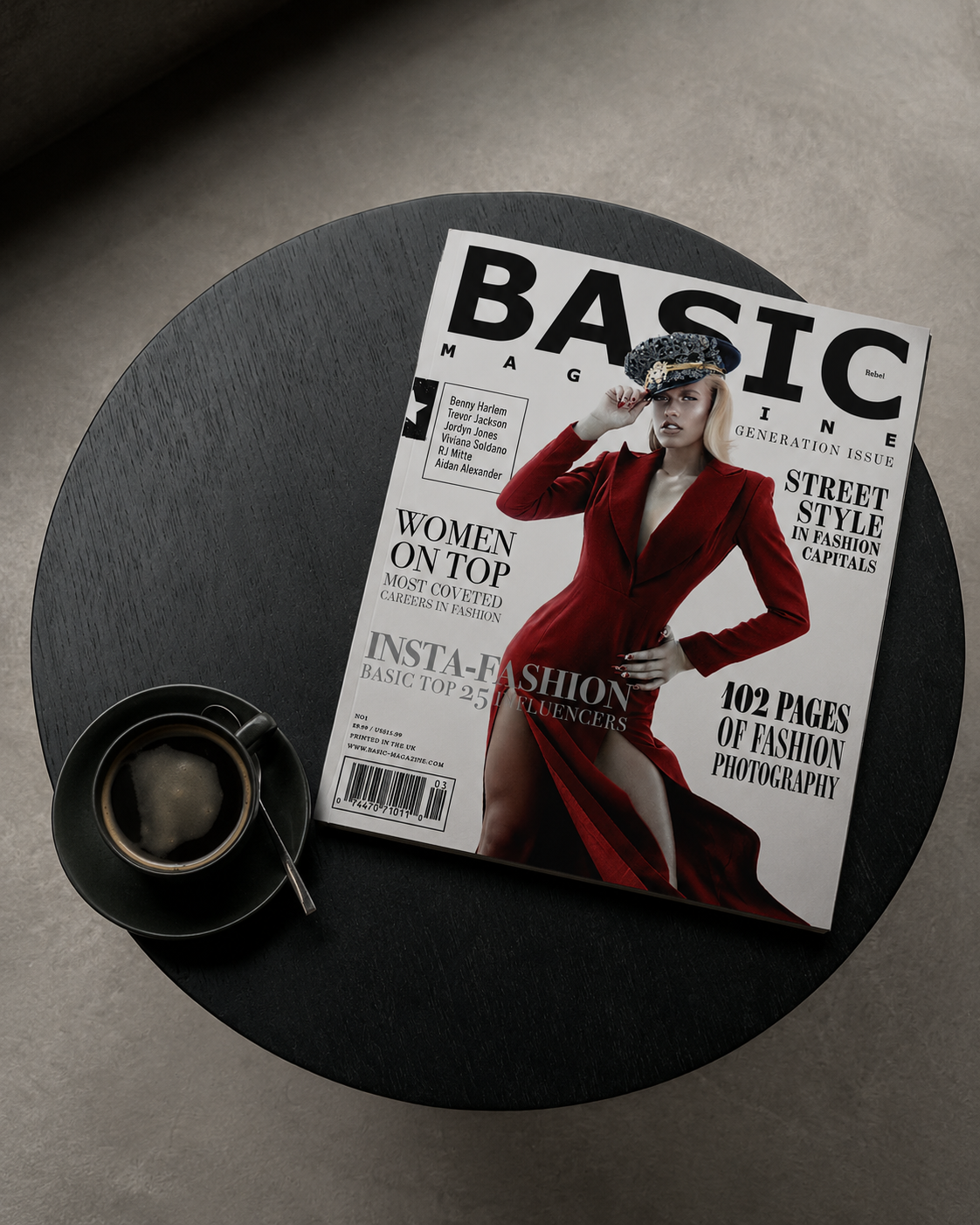 BASIC LONDON OLIVE || GENERATION Issue 3 | BASIC Magazine