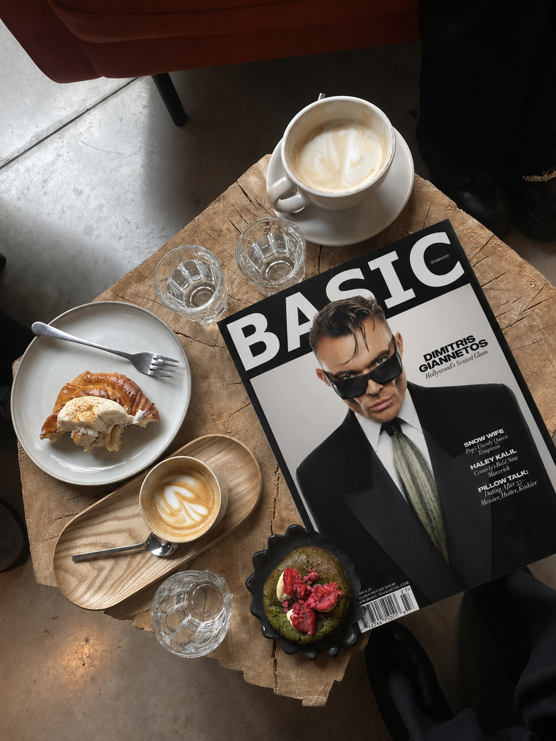 BASIC DIMITRIS GIANNETOS Cover || SYMBIOSIS Issue 27