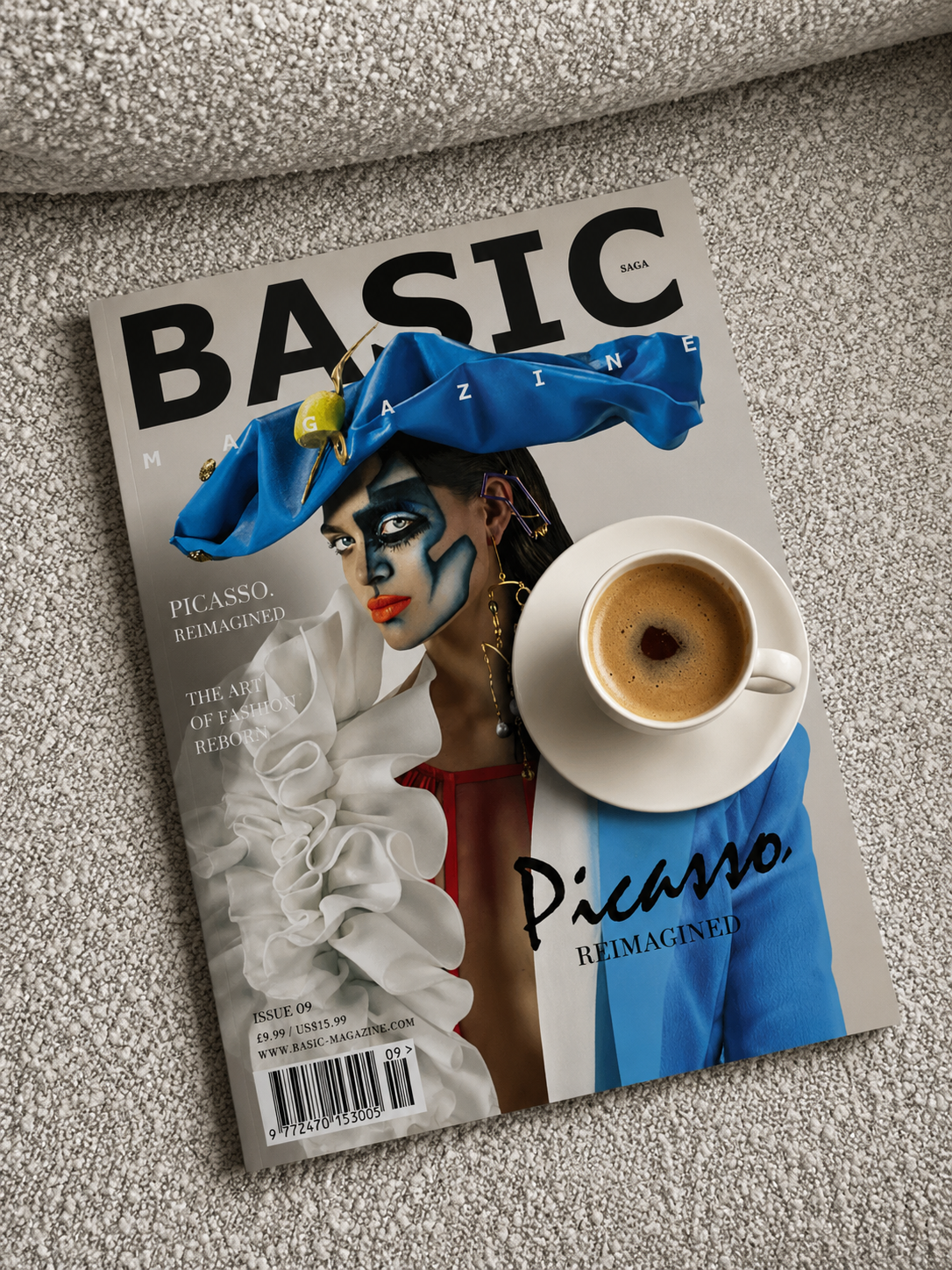 BASIC PICASSO Art Cover || SAGA Issue 9